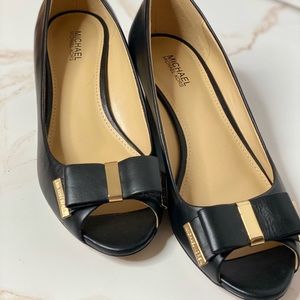 Michael Kors leather heels